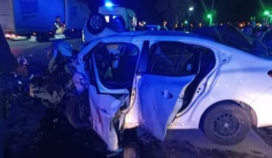 Ankara’da Trafik Kazası: 2 Ölü, 1 Yaralı