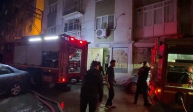 Bursa’da apartmanda çıkan yangın söndürüldü