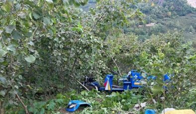 Ordu’da tarım aracının devrildiği kazada 1 kişi yaşamını yitirdi