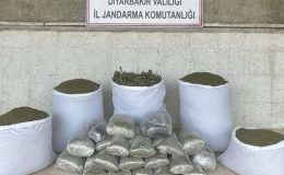 Diyarbakır’da 173 kilogram esrar ele geçirildi