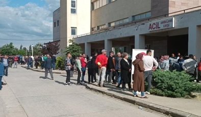 İslahiye Devlet Hastanesinde endişeli bekleyiş