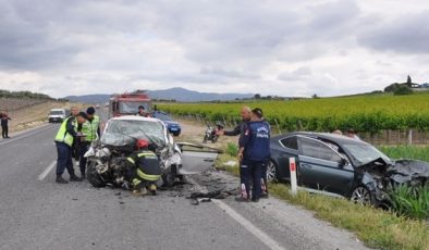 Manisa’da trafik kazası: Turgutlu Ticaret ve Sanayi Odası Başkanı ile 2 kişi yaralandı