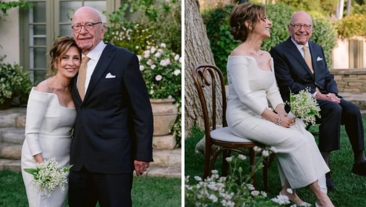 93 Yaşındaki Medya Milyarderi Rupert Murdoch 5. Kez Evlendi