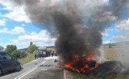 Çankırı’da trafik kazasında 1 kişi öldü, 1 kişi yaralandı