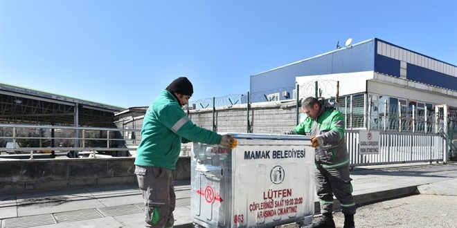 Mamak Belediyesi’nden Çöp Saatleri Uyarısı