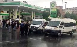 Avcılar’da İETT otobüsü 3 araca çarptı, 3 kişi yaralandı