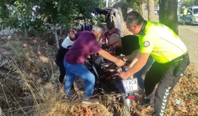 Bursa’da hafif ticari araçla çarpışan motosikletin sürücüsü öldü