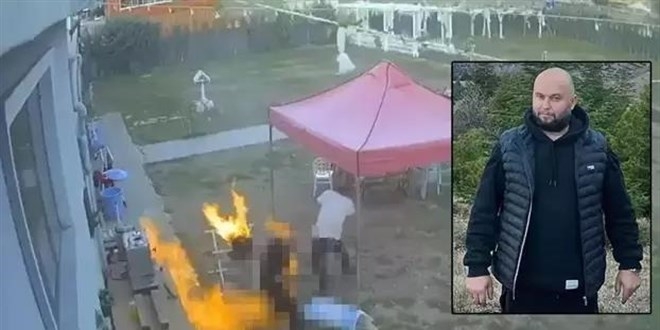 Mangal yakarken üzerine ateş sıçradı; yolda kalp krizi geçirerek öldü