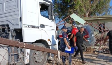 Mersin’deki trafik kazasında 1 kişi yaşamını yitirdi