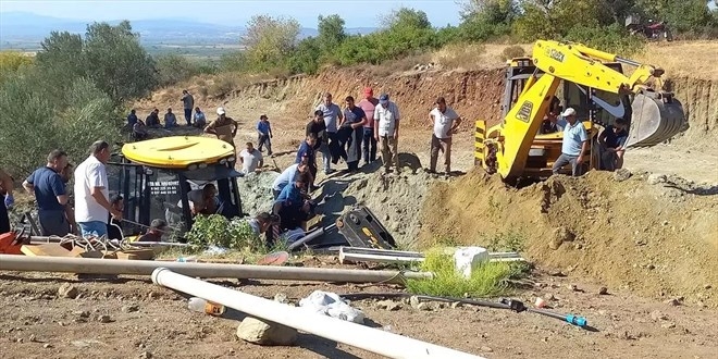 Su kuyusunda çalışırken göçük altında kalan kişi hayatını kaybetti