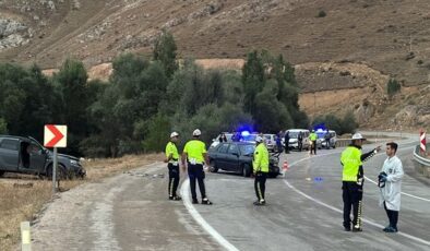 Bayburt’ta otomobil ile cipin çarpıştığı kazada 1 kişi öldü