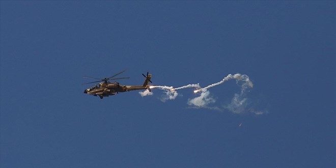 Gazze’de İsrail helikopteri düştü: 2 asker öldü