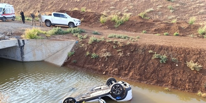 Mardin’de sulama kanalına düşen otomobildeki 3 kişi öldü