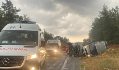 Muğla’da 2 kaza, 1 ölü, 14 yaralı