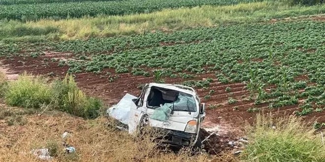 Tarım işçilerini taşıyan pikap devrildi: 1 ölü, 8’i ağır 22 yaralı