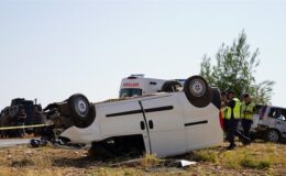 Adıyaman’daki trafik kazasında 1 kişi öldü, 1 kişi yaralandı