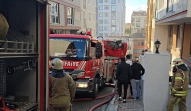 İstanbul’da 5 katlı binada yangın