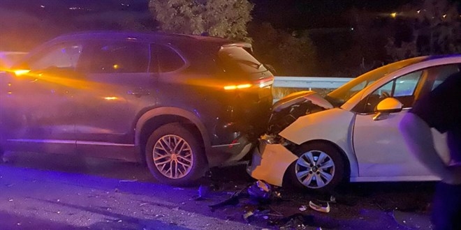 Mersin’de zincirleme trafik kazası: 7 yaralı