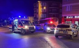 Polisten kaçan şüpheli kazaya neden oldu: 2’si polis 4 yaralı