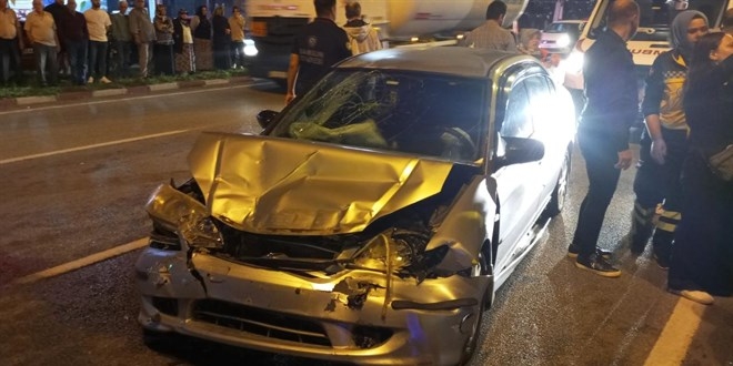 Samsun’da zincirleme trafik kazası: 13 yaralı