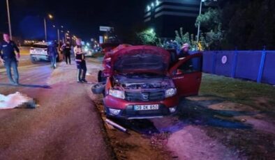 Tekirdağ’da iki otomobil çarpıştı, biri bebek 4 kişi öldü