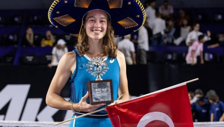 Zeynep Sönmez Merida Açık Kadınlar Tenis Turnuvası’nda Şampiyon Oldu