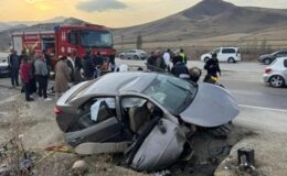 Erzurum’da otomobil su kanalına çarptı: 3 ölü, 2 yaralı