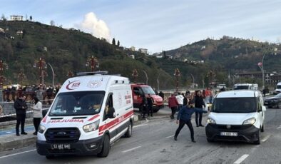 Rize’de öğrenci servisi kaza yaptı: 10 yaralı