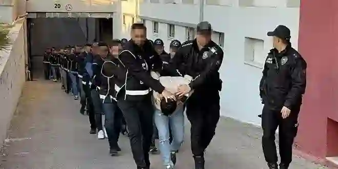 6 organize suç örgütüne operasyon: 29 şüpheli tutuklandı