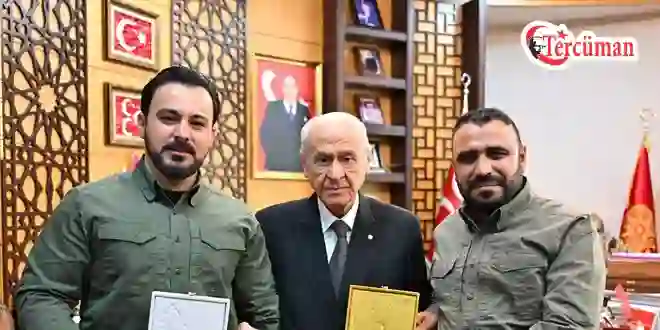 Bahçeli, Suriye’den gelen heyeti kabul etti