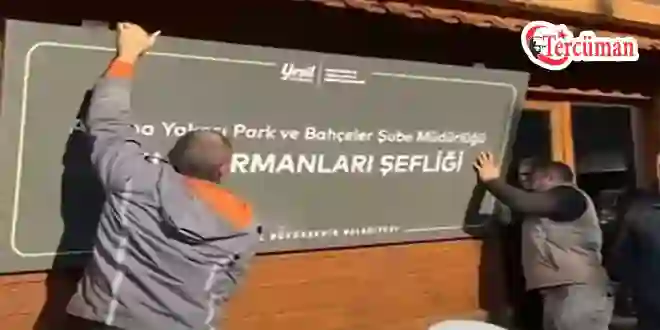 Belgrad Ormanı’nda sözleşmesi biten İBB’nin ekipleri tahliye edildi