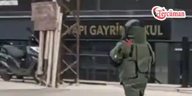 Beylikdüzü’nde kaldırımda el bombası bulundu