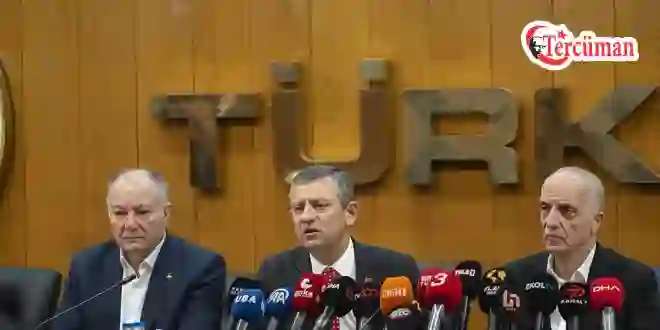 Ergün Atalay’ı ziyaret eden Özel: 30 bin liranın altındaki asgari ücrette yokuz