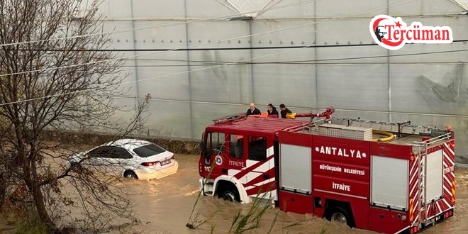 Manavgat’ta şiddetli yağış: 236 kişi mahsur kaldı