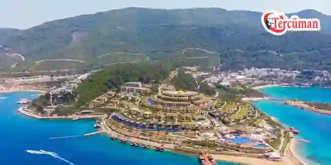 Milyon dolarlık otel mühürlendi