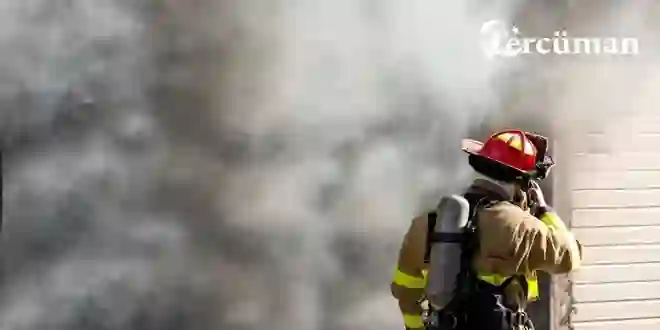 Öğrenci yurdunda korkutan yangın