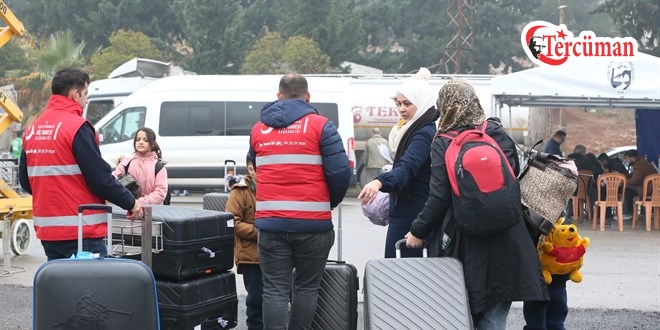 Suriyelilerin Hatay’daki sınır kapılarından ülkelerine dönüşü sürüyor