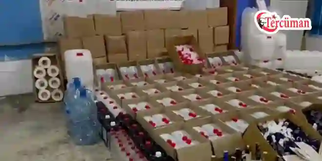 Yılbaşı öncesi, son 1 haftada 10 bin 600 litre sahte alkol yakalandı