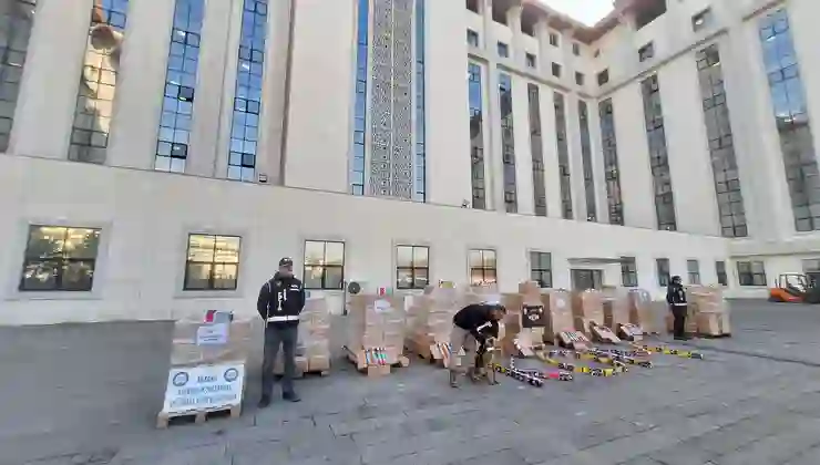 Ankara’da 3,6 ton kaçak nargile tütünü ele geçirildi