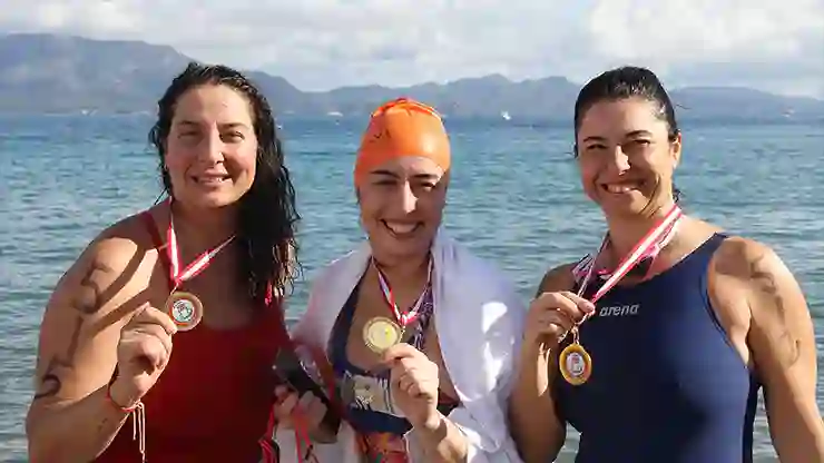 Datça’da 19. Açık Deniz Kış Yüzme Maratonu yapıldı