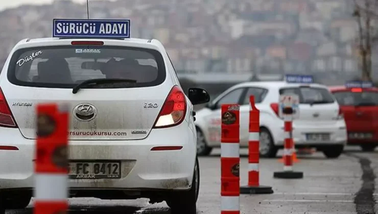 Direksiyon sınavı ücretlerine zam geldi