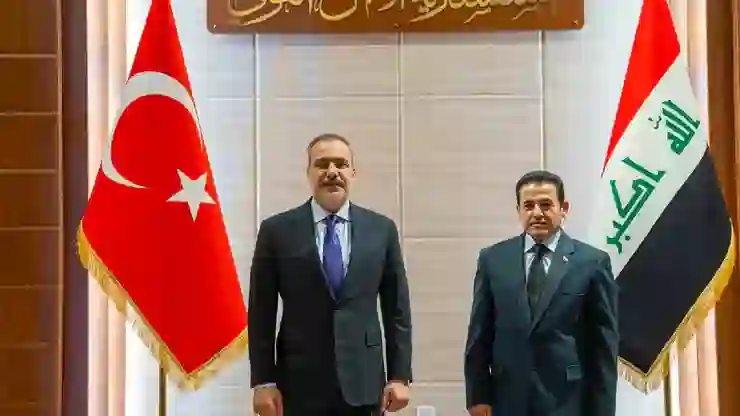 Dışişleri Bakanı Fidan, Irak’ta temaslarda bulunuyor