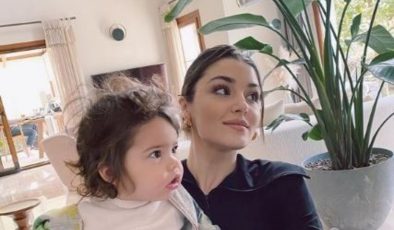 Hande Erçel’den yeğeni Mavi’ye 30 bin liralık karne hediyesi