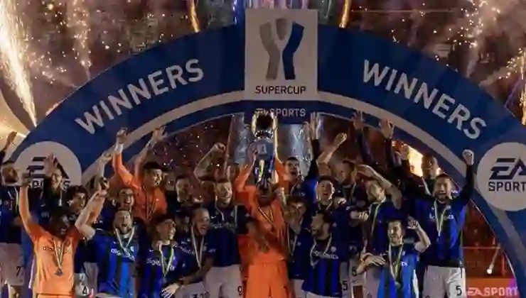 İtalya Süper Kupası’nda finalin adı: Inter-Milan