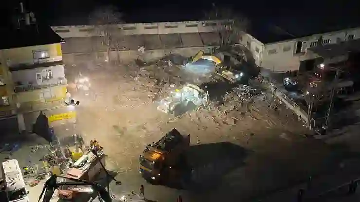 Konya’da 2 kişinin öldüğü çöken binanın enkazı kaldırıldı, 4 kişi gözaltında