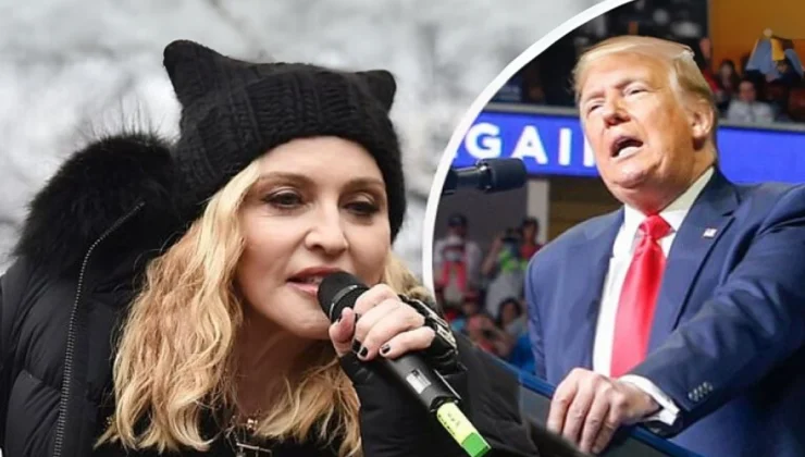 Madonna’dan Donald Trump’a gönderme