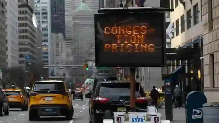 New York’ta “trafik yoğunluğu ücreti uygulaması” işe yaradı, trafik azaldı