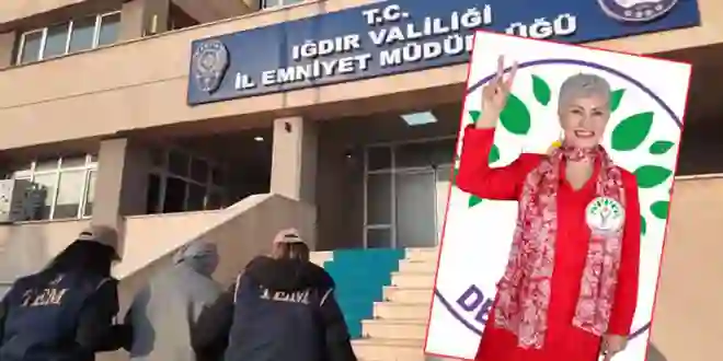 DEM Parti Iğdır İl Başkanı Alya Akkuş gözaltına alındı