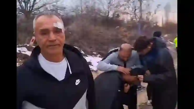 Elazığ’da, Vanspor’un takım otobüsüne taşlı saldırı