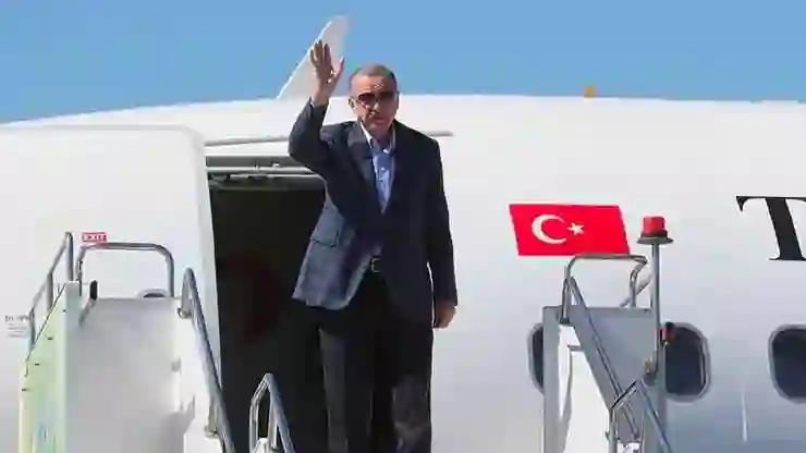 Erdoğan, Asya turuna çıktı